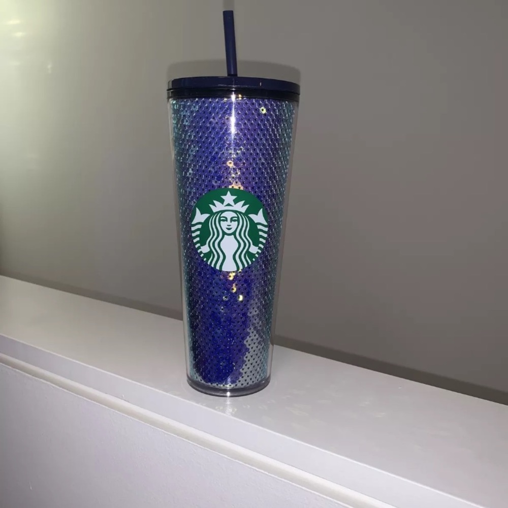 Starbucks 2020 holiday tumbler! Purple sequence.